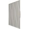 Ekena Millwork 19 5/8in. W x 19 5/8in. H Willow EnduraWall Decorative 3D Wall Panel Covers 2.67 Sq. Ft. WP20X20WWDVG - alternate 3